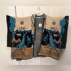 CHEKANKA BRAND Balam Poncho BRAND NEW WITH TAGS! GREAT CONDITION 🎁🎄❤️